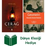 Kapı Yayınları Çerağ + Geometri + Dünya Klasiği Hediye - Hayır