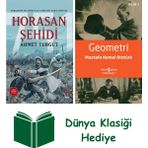 Kapı Yayınları Horasan Şehidi + Geometri + Dünya Klasiği Hediye - Hayır