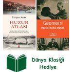 Kapı Yayınları Huzur Atlası + Geometri + Dünya Klasiği Hediye - Hayır