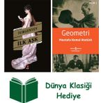 Kapı Yayınları Ilk Aşk + Geometri + Dünya Klasiği Hediye - Hayır