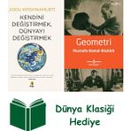 Kapı Yayınları Kendini Değiştirmek Dünyayı Değiştirmek + Geometri + Dünya Klasiği Hediye - Hayır