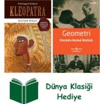 Kapı Yayınları Kleopatra + Geometri + Dünya Klasiği Hediye - Hayır