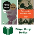 Kapı Yayınları Memduh Şevket Esendal - Seçme Öyküler + Geometri + Dünya Klasiği Hediye - Hayır
