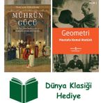 Kapı Yayınları Mührün Gücü + Geometri + Dünya Klasiği Hediye - Hayır