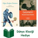 Kapı Yayınları Oğuz Kağan Destanı + Geometri + Dünya Klasiği Hediye - Hayır