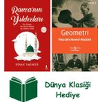 Kapı Yayınları Ravza'nın Yıldızları - Üçüncü Kitap + Geometri + Dünya Klasiği Hediye - Hayır