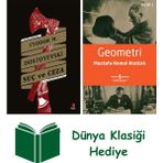 Kapı Yayınları Suç ve Ceza + Geometri + Dünya Klasiği Hediye - Hayır