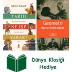 Kapı Yayınları Tarih Ne Işe Yarar? + Geometri + Dünya Klasiği Hediye - Hayır