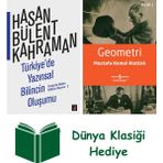 Kapı Yayınları Türkiye'de Yazınsal Bilincin Oluşumu + Geometri + Dünya Klasiği Hediye - Hayır