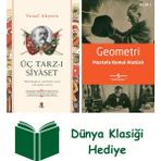 Kapı Yayınları Üç Tarz-I Siyâset + Geometri + Dünya Klasiği Hediye - Hayır