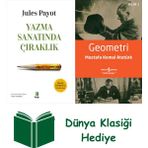 Kapı Yayınları Yazma Sanatında Çıraklık + Geometri + Dünya Klasiği Hediye - Hayır
