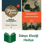 Kapı Yayınları Yunus Emre - Aşkın Gözyaşları (Ciltli) + Geometri + Dünya Klasiği Hediye - Hayır