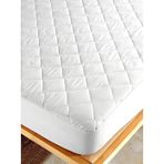Kapitone Fitted Yatak Koruyucu Alez Tek Ve Çift Kişilik Kapitoneli Pamuklu Yatak Alezi (Beyaz, 140 x 200)