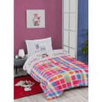 Kapitoneli Ranforce Genç Nevresim Takımı Deff - 160 x 220 cm - Pembe