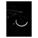 KAPLAMA MERKEZİ Bajaj RS 200 reflektif beyaz jant sticker takım