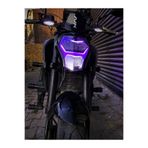 KAPLAMA MERKEZİ Cf moto 250 NK mor far sticker folyo kaplama