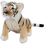 Kaplan Peluş 45 Cm. - Ahşap