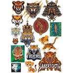 Kaplan Sticker Set 15 Parça Telefon, Tablet, Defter, Laptop Sticker