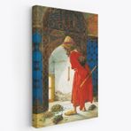 Kaplumbağa Terbiyecisi Eseri Osman Hamdi Bey Dekoratif Kanvas Tablo, Duvar Dekoru 5129