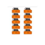 KAPOTO Oto (10 ADET) Side Marker Led Lamba Sarı 12v-24v
