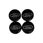 KAPOTO Siyah Ford Jant Kapağı Göbek Arması