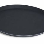 Kapp Fiberglass 35.5 cm Kaydırmaz Yuvarlak Tepsi