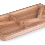 Kapp Kayın 20x38 cm Geometrik Sunumluk
