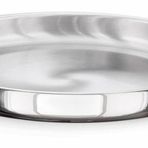 Kapp Yuvarlak Çelik GN Tepsi 35 cm - Chafing Dish Tepsi