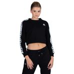 Kappa 222 Banda Famish Tk Siyah Kadın Sweatshirt