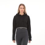 Kappa 311F5MW-C4I-K Siyah 222 Banda Vanıty Tk Kadın Sweatshirt