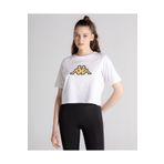 Kappa 331l23W-001 Logo Teoın Beyaz Kadın T-shirt
