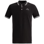 Kappa 351C7MW005 Logo Maltax 5 Mss Siyah Günlük Stil Polo Erkek T-shirt