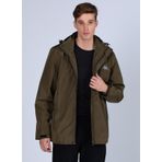 Kappa 381K76W Yeşil Erkek Zip Ceket