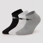 Kappa 381N1LW-A16-K Authentıc Sandy Tk 3Pack Gri Unisex Çorap