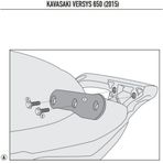 Kappa 4114KIT Kawasaki Versys 650 15-17 Motosiklet Yan Çanta Taşıyıcı Bağlantı Kiti