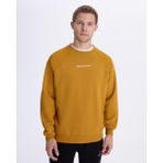 Kappa Authentic Alec Erkek Hardal Comfort Fit Sweatshirt - XL