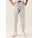 Kappa Authentic Clay Erkek Çocuk Gri Regular Fit Eşofman Altı - 7 - 8 Yaş