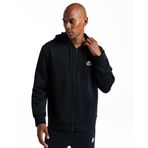 Kappa Authentic Cossar Black Fermuarlı Erkek Eşofman Üstü