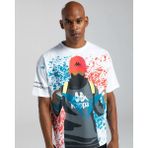 Kappa Authentic Graphik Garrel Erkek T-shirt-beyaz