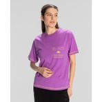 Kappa Authentıc Kage Kadın T-shirt Şık Tasarım ve Nefes Alabilir Kumaş ile Günlük Kullanım için - Mor - XS