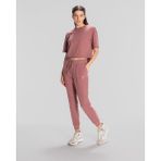 Kappa Authentic Lily Kadın Gül Kurusu Regular Fit Tişört - XL