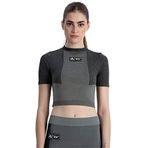 Kappa Authentic Tech Lebrit Gri Kadın T-shirt