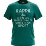 Kappa Bertol Yeşil Baskı Erkek T-shirt