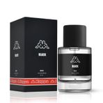 Kappa Black Man Eau De Perfume 55 Ml, Biber, Paçuli, Portakal ve Limon Notaları.