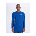 Kappa Christopher Sweatshirt Erkek Mavi-Gri Regular Sweatshirt