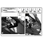 Kappa D440KITK Yamaha FZ6 600 FAZER S2 07-11 Rüzgar Siperlik Bağlantısı
