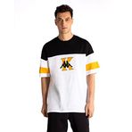 KAPPA Erkek AUTHENTIC SUZENE Tişört, WHITE-BLACK, S