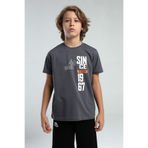 Kappa Erkek Çocuk Gri T-Shirt