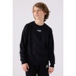 Kappa Erkek Çocuk Siyah Sweatshirt - 13 - 14 Yaş