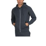 Kappa Erkek LOGO JACKUS SLIM 2 TK Eşofman Üstü, GREY DK MEL, S